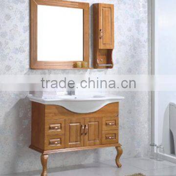 Traditional Solid Wood Bathroom Cabinet 5826