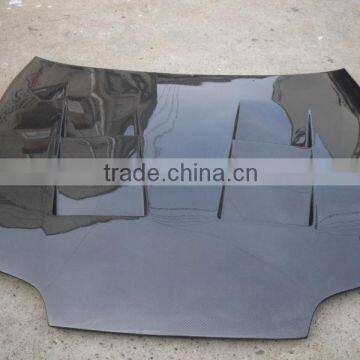 For supra mk5 ts style carbon fiber bonnet hood