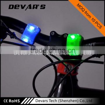 Beautiful six generations of the lamp mountain bike warning led taillights with battery