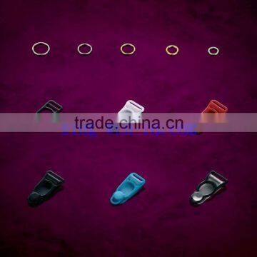 Nylon coated bra adjusters