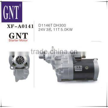 DH300 D1146T excavator engine starter motor