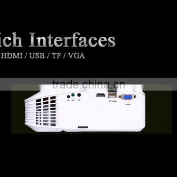 China Supplier OEM&ODM 1000 Lumens Native HD LED 1080p Android Projector HX888 Portable Office Equipment Projectors photo-3