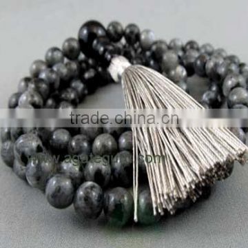 Labradorite 6mm Jap mala : Labradorite Stone Wholesaler Manufacturer