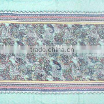 Classic Paisley Printed Scarf for Women photo-3