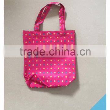 Printed oxford fabric tote recycle bag