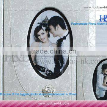 H&B New Style 8*12,12*18 Embossed Leather Photo Album photo-3