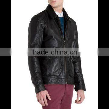 Very cheap price best quality wholesale price cheap man thick leather jacket