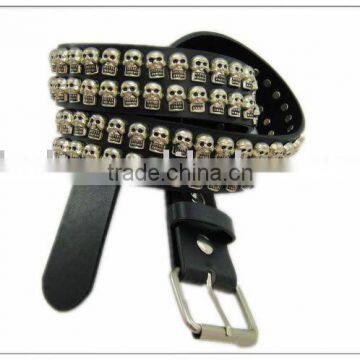 Men's skull belt