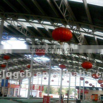 round roof type prefabricated workshop