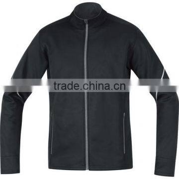 Wholesale Soft Black Full Zipper Latest Design Tracksuit