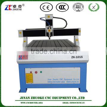 2200W High Performance Precision Type Engraving Machine CNC Router 1000*1500mm With Linear Round Guide Mach3 Control ZK-1015