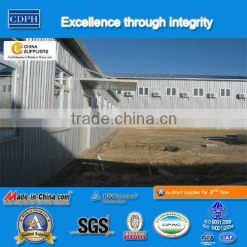 galvanized light steel structure warehouse metal workshops for sale