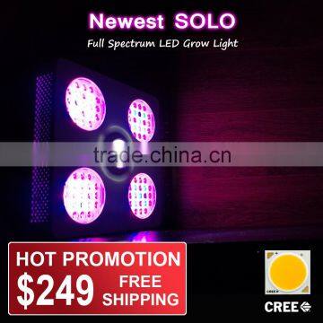 Full Spectrum LED Grow Light 300w with Super CXA 2540 COB for Veg & Bloom