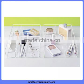 Wholesale special discount exquisite clear stacking acrylic trays