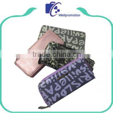 Long Style pu Leather Travel Women Wallet With Printing photo-4