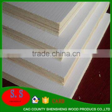 White Melamine Faced Poplar Plywood, 1220*2440mm photo-3