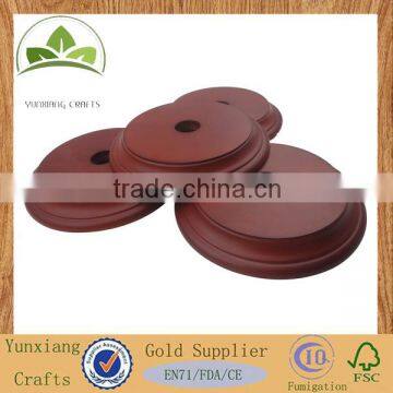 MDF wooden pedestal , customized wooden base
