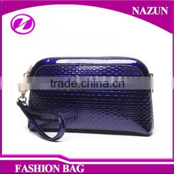 Small Size Shiny PU Leather Lady Bags Messenger Bags Clutch Handbags photo-5