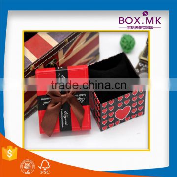 Special Design Top Grade Handmade Red Customize Watches Paper Box