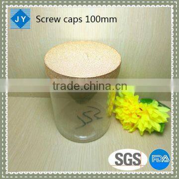 100mm wholesale PP plastic jar srew caps for jars, containers