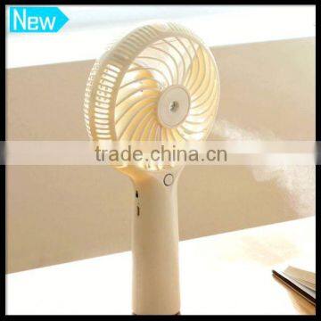 Outside Camping Usb Electric With Water Spray Fan