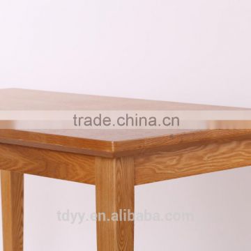 TDZ-2 120*60*75cm dining table QVB JIANDE TONGDA solidwood table wooden table ash wood table restaurant table