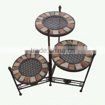 wrought iron plant stands