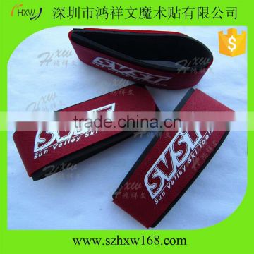 Red color popular&Eco-friendly custom ski strap