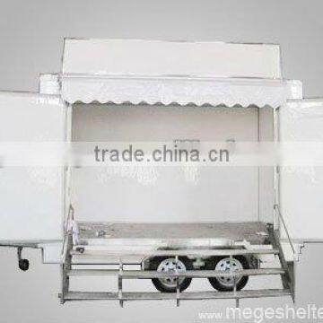 Fiberglass Show Car Trailer body for ATM Machine