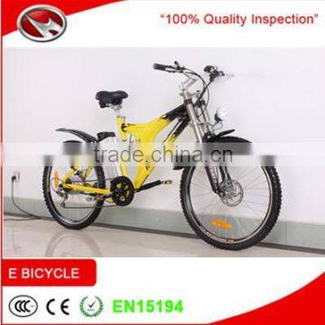 Newest CE damped mountain e-bicycle