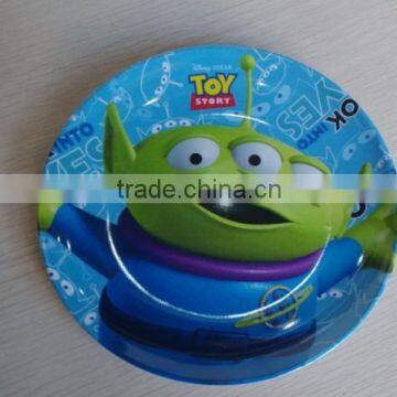 Custom logo melamine storage food plate tray