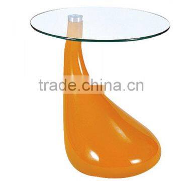 Glass side coffee table T-9