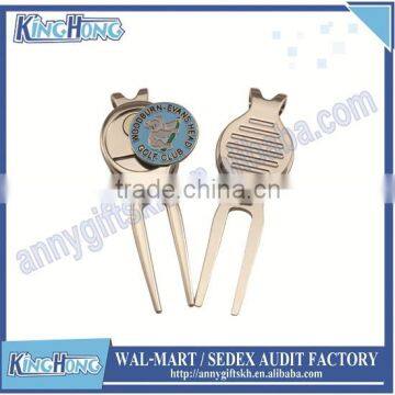 Chrome Plated Custom Golf Divot Repair Tool