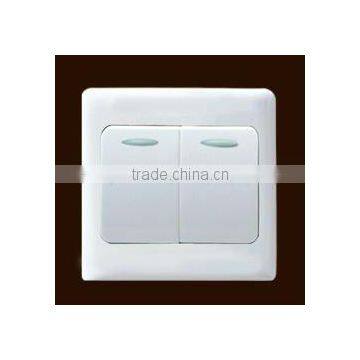 2gang push button light switch