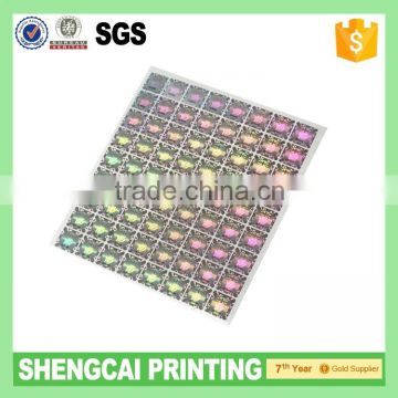 Guangzhou custom made hologram sticker