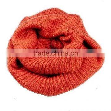 2013 fashion latest design ladies snood glitter scarf