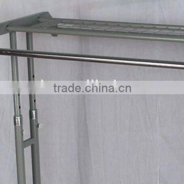 RH-YJ15 Double Poles Luxury Cloth Rack Shop Furniture Garment Display photo-3