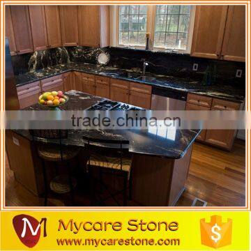 Favorable price popular design black countertops