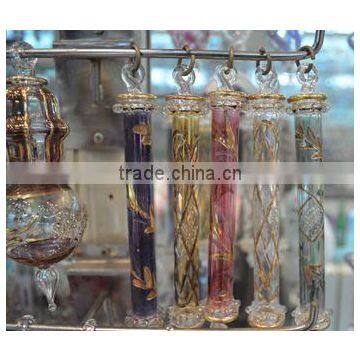 High quality Egyptian Hand blown Christmas Ornaments with 14k gold