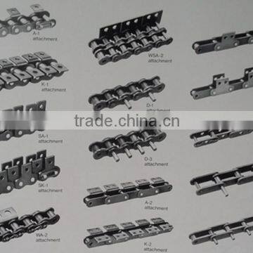 CSD,12A Professional Strong Tensile Durable Short Pitch Metal Chain With Attachments A1,A2,K1,K2 photo-6