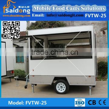 2016 New feel!Food cart using mobile food cart with CE approval