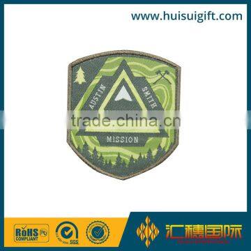 high quality promotional woven embroidery patch