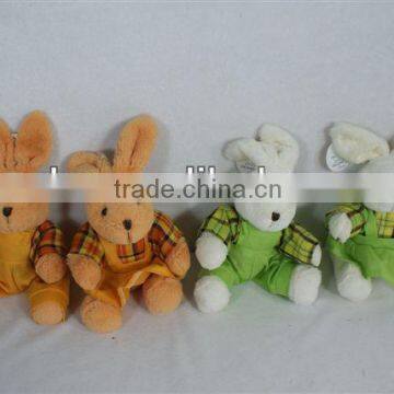 Cute plush Easter rabbits