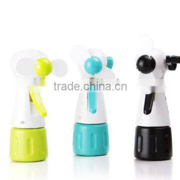 Hot Sale Plastic Mini Handhed Fan/portable Water Spray Fan photo-2