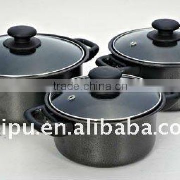 6pcs non-stick casserole set