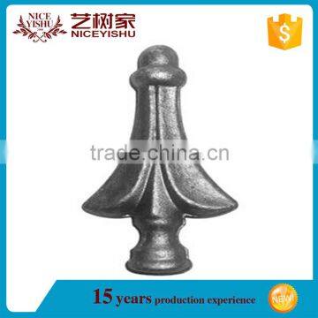 Best Selling Wrought Iron Ornaments Cast Iron Cast Steel Leaves For Fence Gate