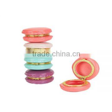 Handmade Rose Petal Macaron Jewelry Box From China