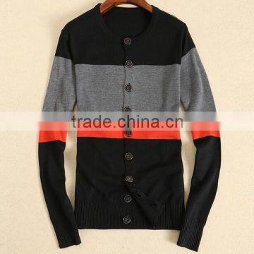 BGA15034 Mens Cashmere Blends Slim Fit Spring Sweater Knitted Cardigan