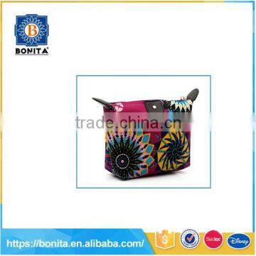 High Quality Neoprene Flower Patterned Cosmetic Bag photo-2