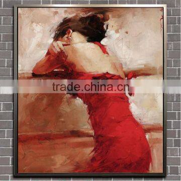 Hotsale Handmade Sexy Women Oil Painting HZ1095